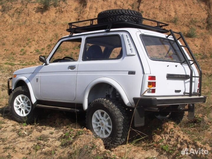 Накладки арок ваз 21213 Нива (расширители) к-т