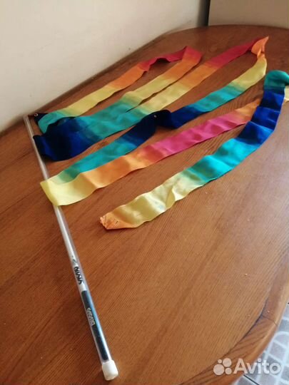 Гимнастическая палочка с лентой