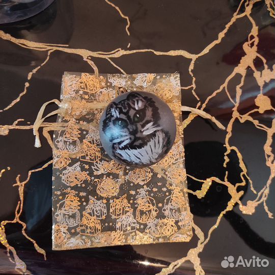 Ёлочные шары с ручной росписью