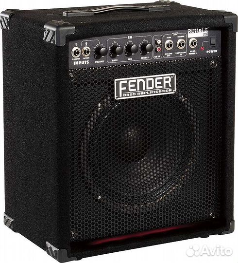 Fender rumble 25 басовый комбик