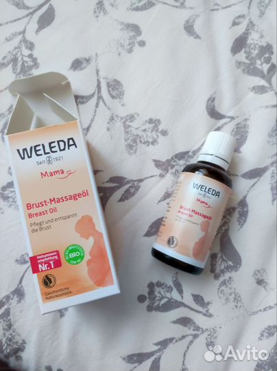 Масло для груди weleda