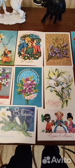 Открытки СССР чистые