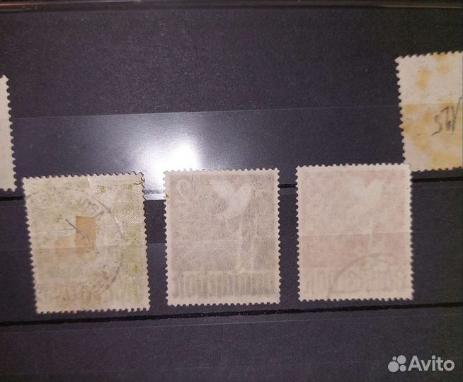 Старинные почтовые марки Германия,Индонезия,Сербия