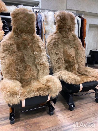 Меховые накидки алькантара чехлы велюр