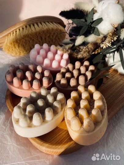 Массажное мыло с люфой