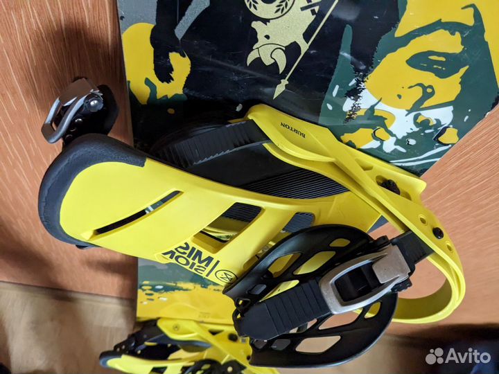 Сноуборд burton 157 + Чехол