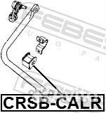 Crsb-calr Втулка стабилизатора dodge caliber 06