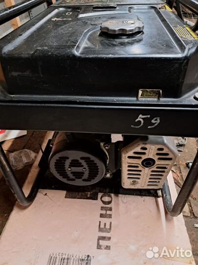 Генератор бензиновый 6.5 квт бу