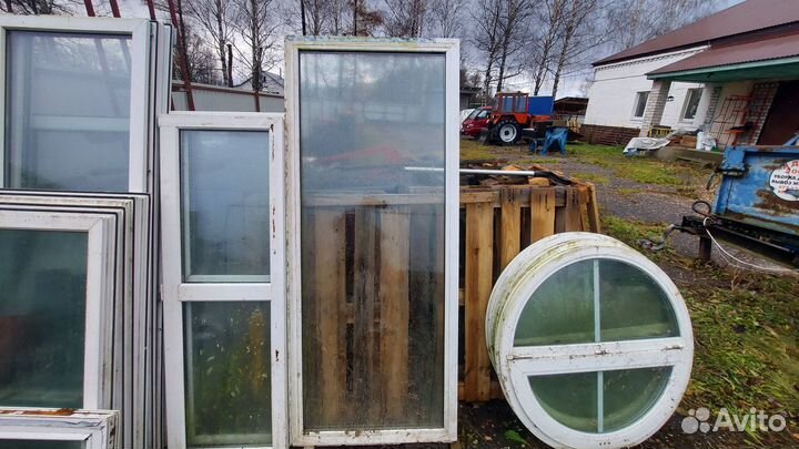 Окна пластиковые бу