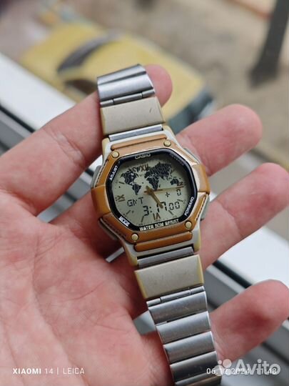 Часы Casio Twincept ABX-56 Винтаж Япония