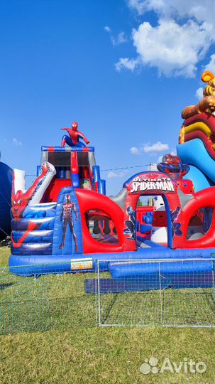 Надувной батут Спайдер Мэн