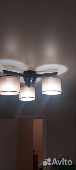 Люстра потолочная бу