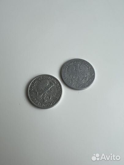 Монеты Польши 2 злотых алюминий