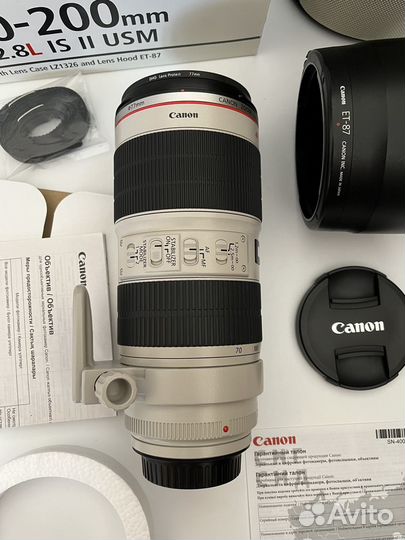 Canon 70-200mm 2.8 lS ll