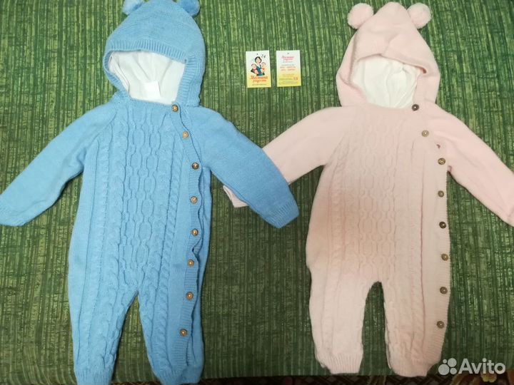 Вязанные комбинезоны 24