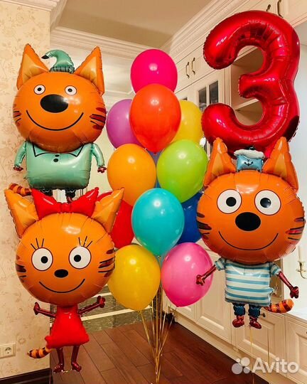 Гелиевые воздушные шарики на день рождения