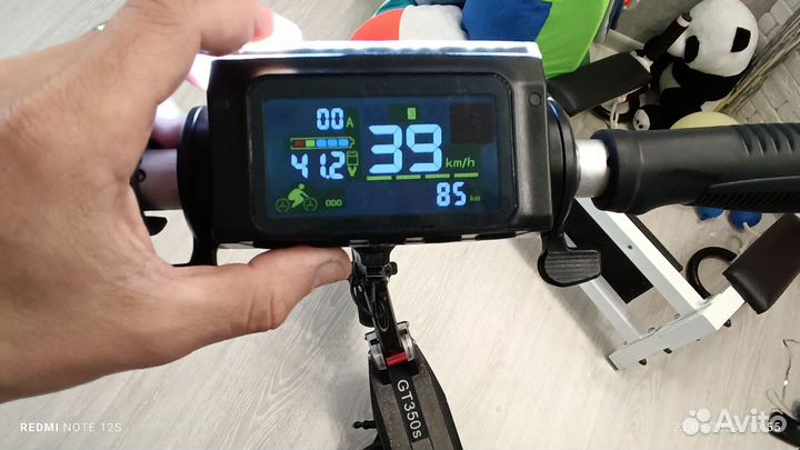 Электросамокат gt350s (реплика s3) б/у