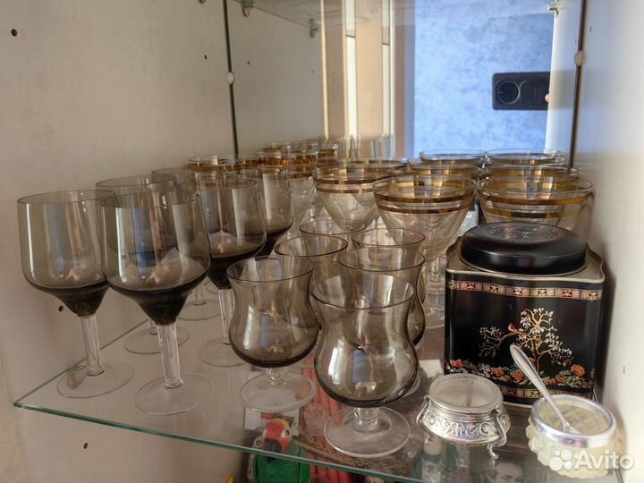 Фужеры стеклянные, СССР