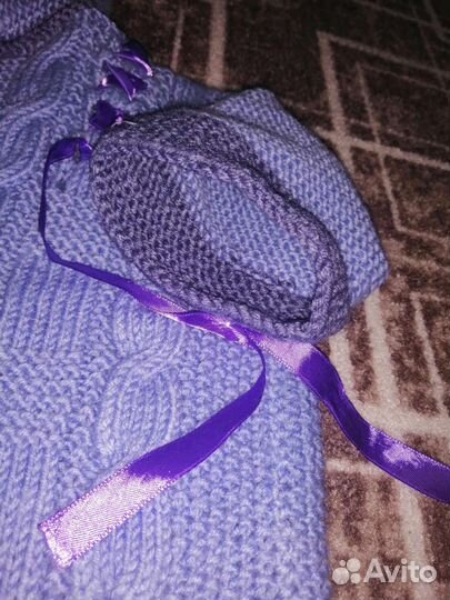 Конверт вязаный