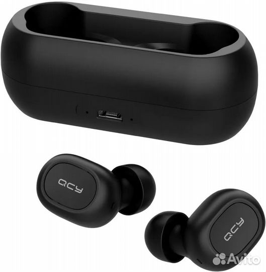 Беспроводные наушники QCY T1C, черный