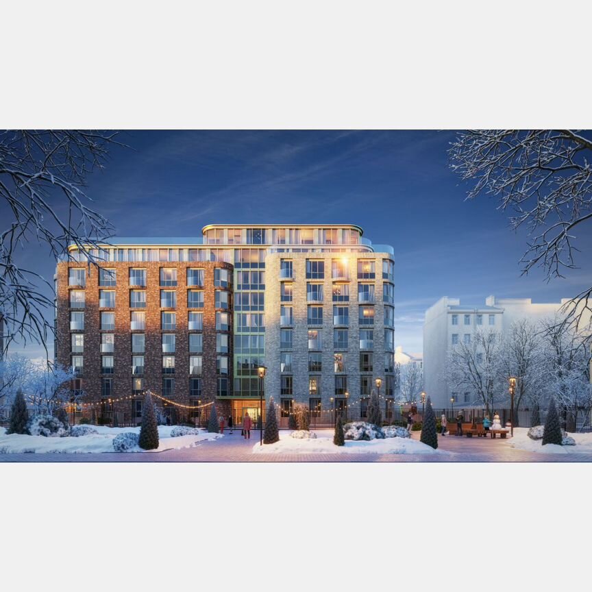 1-к. квартира, 47,4 м², 6/7 эт.