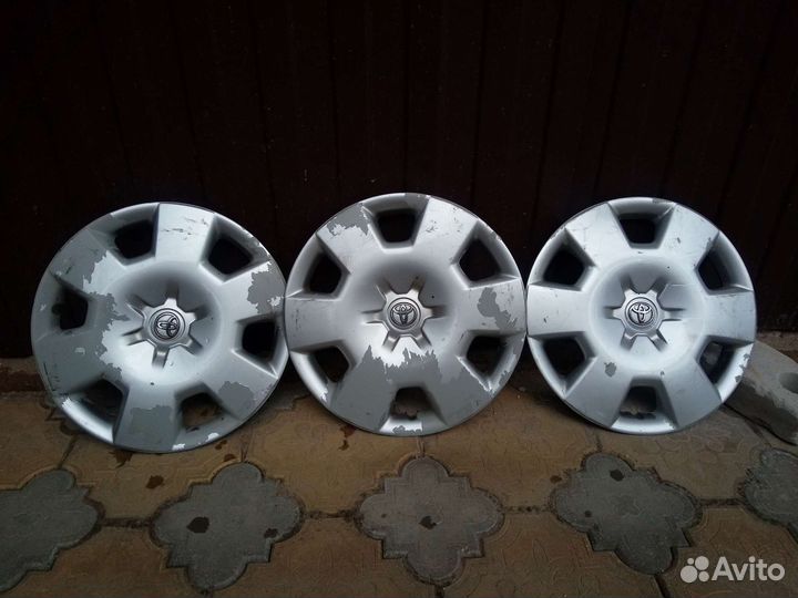 Колпаки r15 на toyota