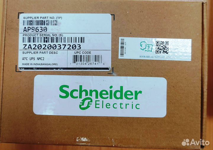 Карта управления ибп AP9630