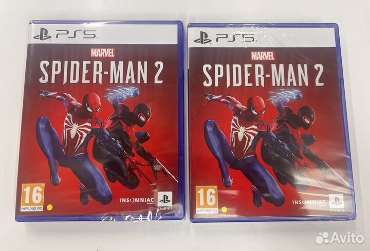 Spider man 2 ps5 диск (новый)