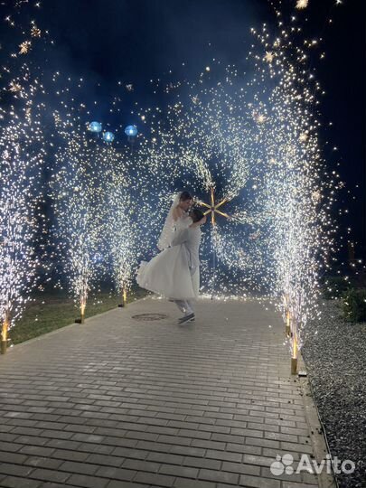 Вертушка пиротехническая