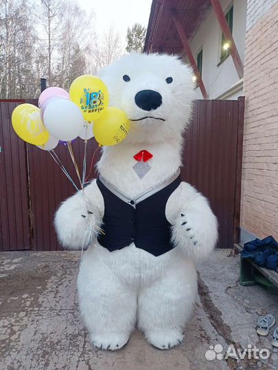 Поздравление от мишки