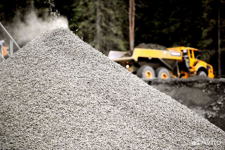 Щебень гранитный