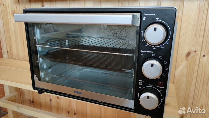 Мини-печь BBK OE3072MC серебристый