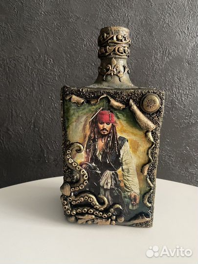 Бутылка ручной работы