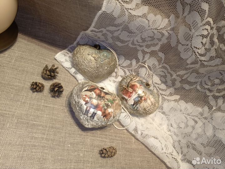 Новогодние игрушки набор