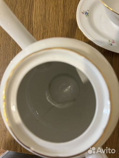 Сервиз 12 персон гдр Мейсенский букет