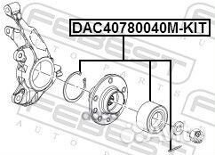 Подшипник ступ.chevrolet aveo III T300/opel meriva