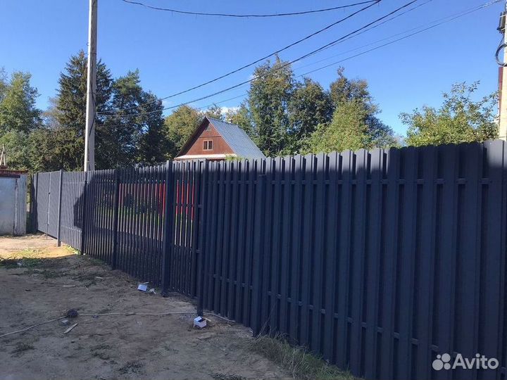 Забор под ключ