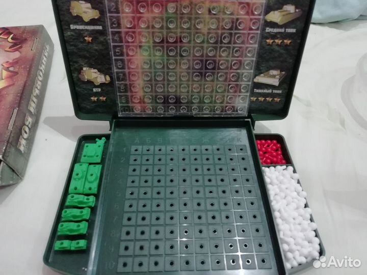 Настольная игра танковый бой