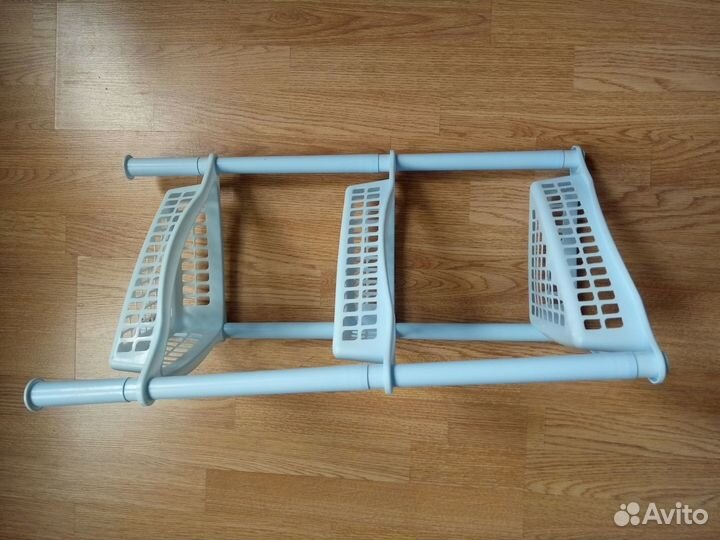 Полка угловая пластик 3 яруса