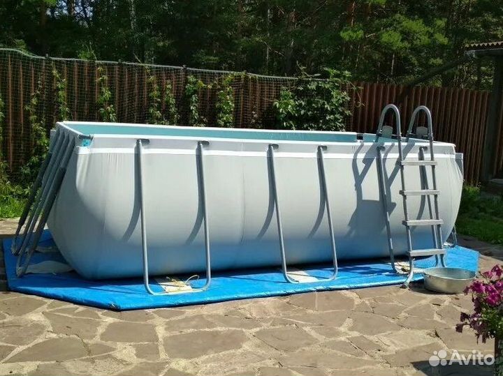 Каркасный бассейн bestway intex