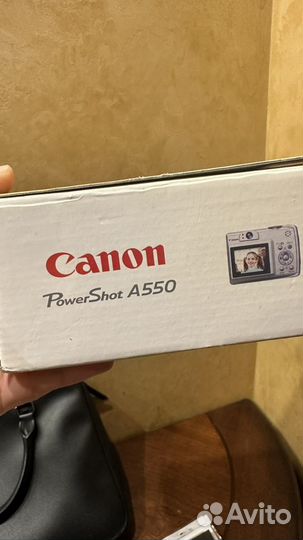 Компактный фотоаппарат canon a 550