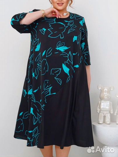 Платье женское повседневное 60,62,64,66,68,70,72