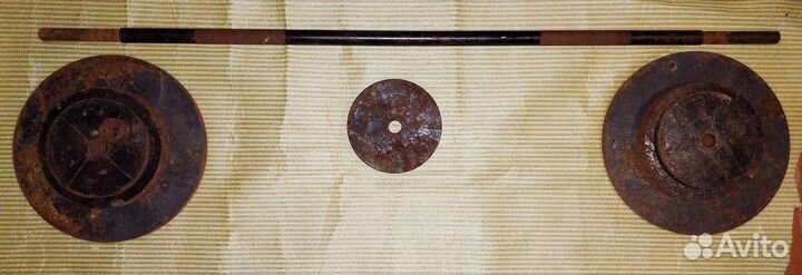 Штанга гриф блины бу