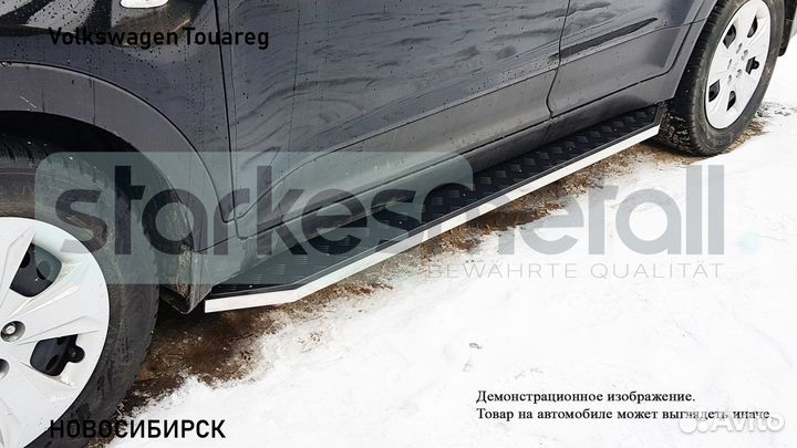 Пороги подножки Volkswagen Touareg TOR