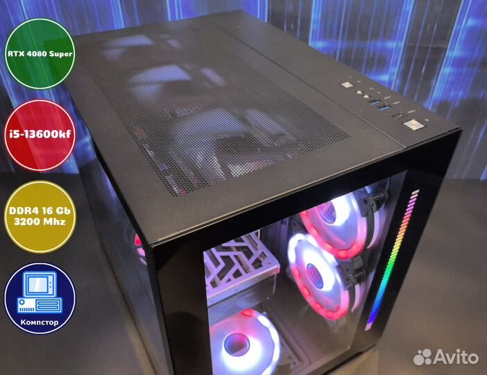 Сборка пк для 2к i5-RTX4080SUP-16DDR4-TVJ16285-B760