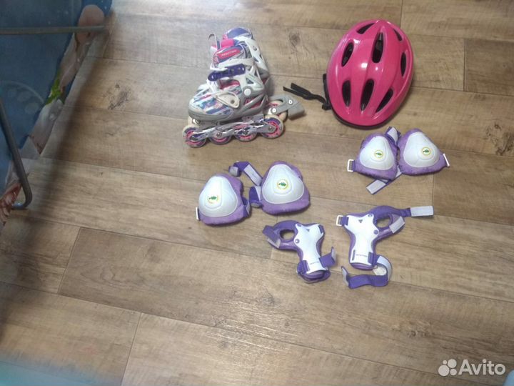 Детские ролики (р. 26-31) и защита