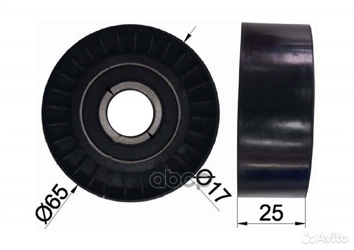 Ролик ремня приводного VAG BAG/BLF/BLP/caxa/CAX