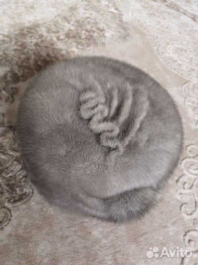 Шапка норковая женская бу