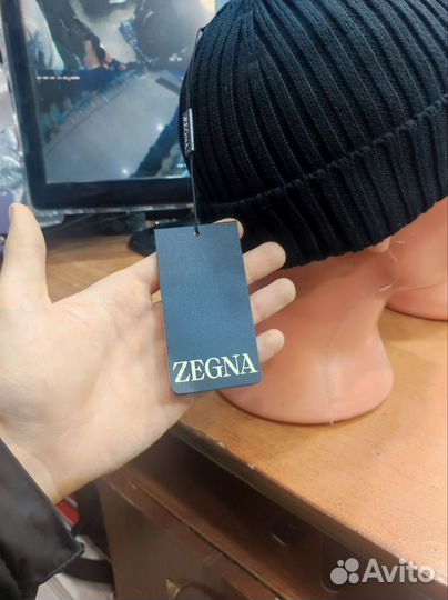 Шапка мужская Zegna зимняя