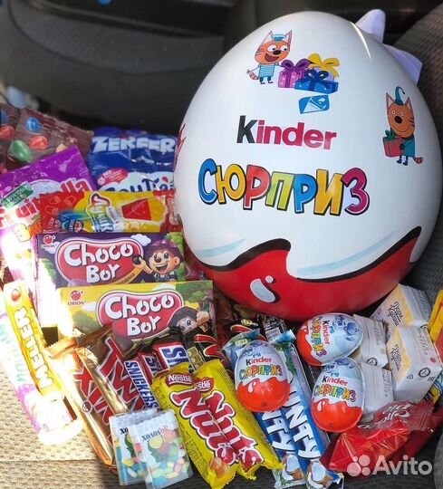 Киндер бокс с наполнением